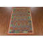 Tapis de salon multicolore en laine Kilim 7 x 10