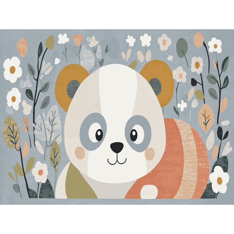 Tapis pour enfants East Urban Home, Rectangle 7 pi x 9 pi