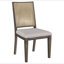 Ensemble de chaises d'appoint à dossier en rotin tissé brun Stewart (ensemble de 2)