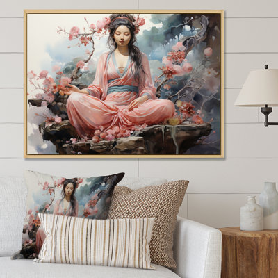 " China Art Goddess Of Budha "