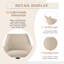 Gefjun 46cm H Upholstered Metal Upholstered Back Armchair-1570133151