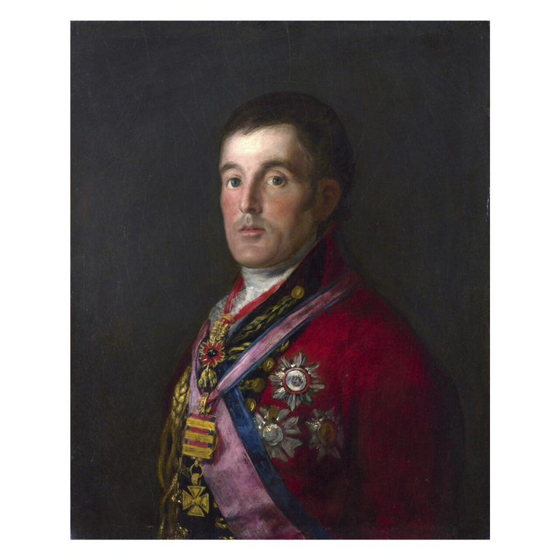 Le duc de Wellington par Francisco de Goya - Estampe numérique, H 40 po x l 32 po