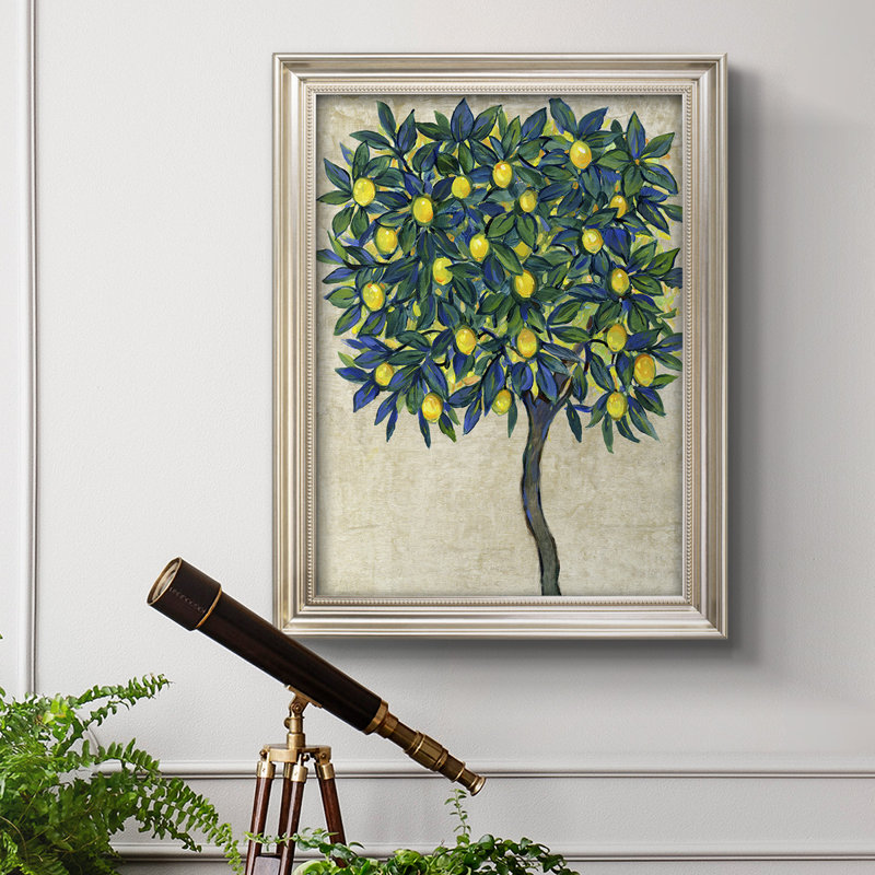 " Lemon Tree Composition ", 21" W x 25" H