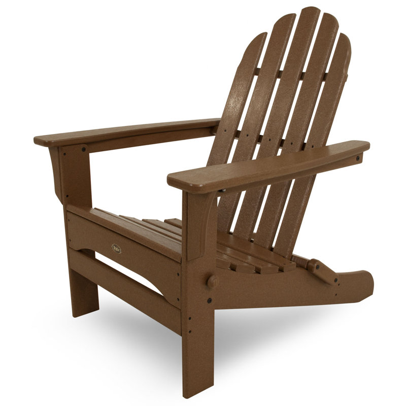 TREX Outdoors Cape Cod Folding Adirondack, Brown