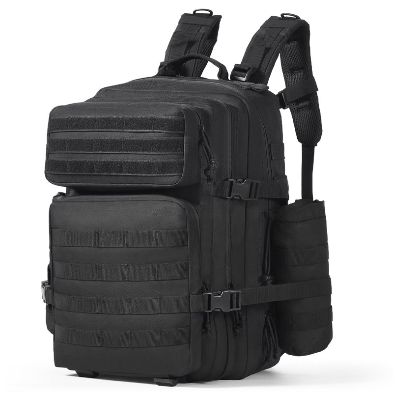 Sac à dos 45L avec mode Molle et 3 compartiments, tactique militaire