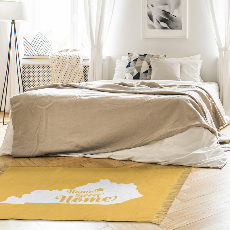 Tapis de zone jaune lexington the home