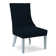 Chaise d'appoint rembourrée Tuxedo