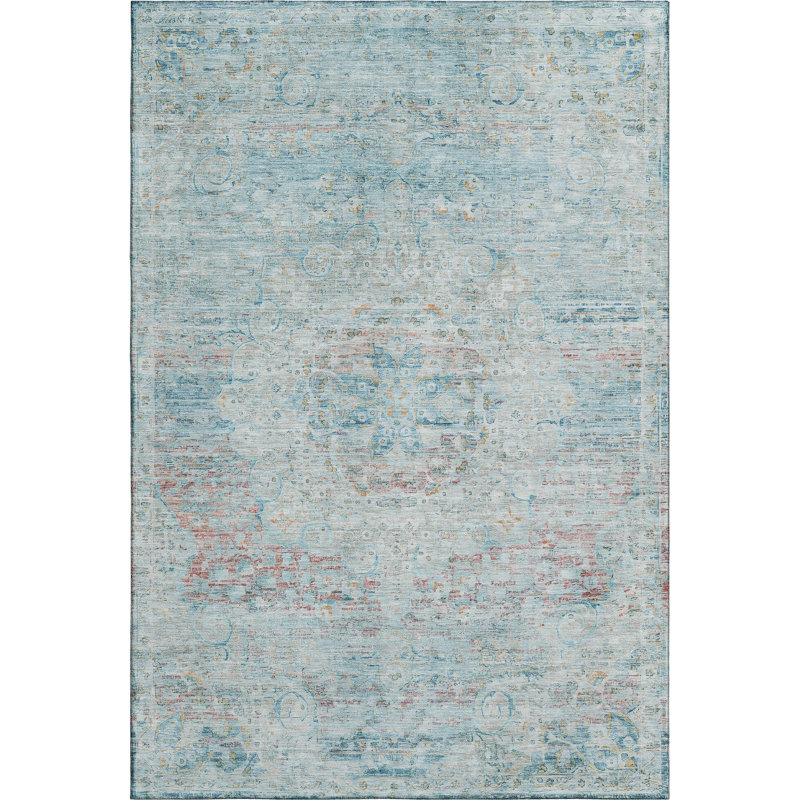 Premium Machine Washable Marasco AMF1636 Global Rug, Rectangle 5' x 7'6"
