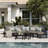 Patio Curved Conversation Set with End Table-384539366