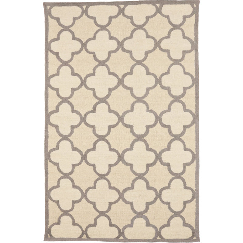 Tapis en laine touffeté à la main Trellis