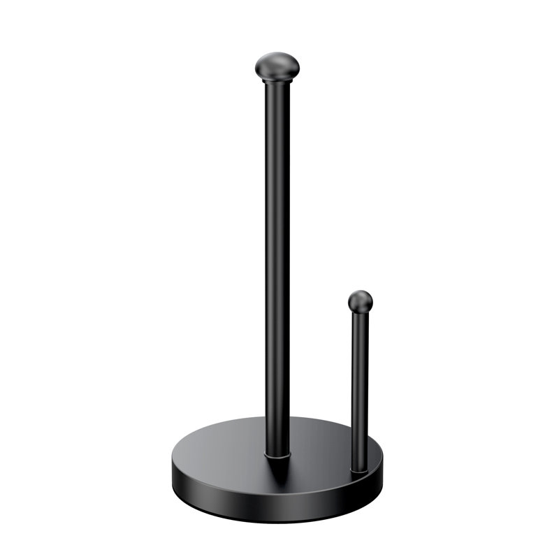 Porte-essuie-tout autoportant Kitchen Accessoires Kitchen, Noir mat