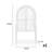 American Style Retro Simple Bookcase-104311669