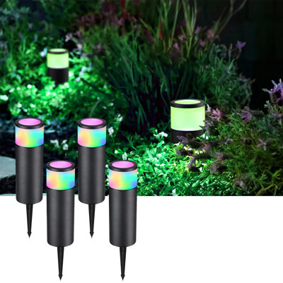 Lumières à DEL pour sentier paysager, boîtier en aluminium, basse tension 12 à 24 V