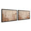 Copperplate Chronicles, ensemble de 2, reproduction sur toile dans un cadre noir satiné-102444465-102444460