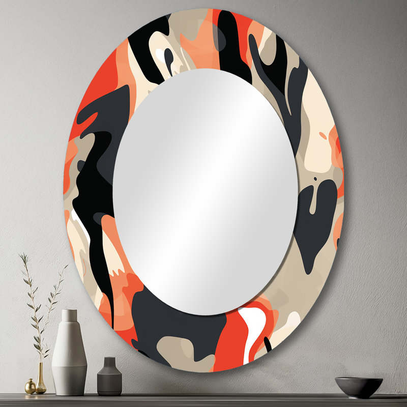 Miroir mural Tribal, H 43 po x l 33 po