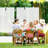 Outdoor Metal Rectangular Individual Planter Box with Trellis for Climbing Plants-1865565209-1865565214