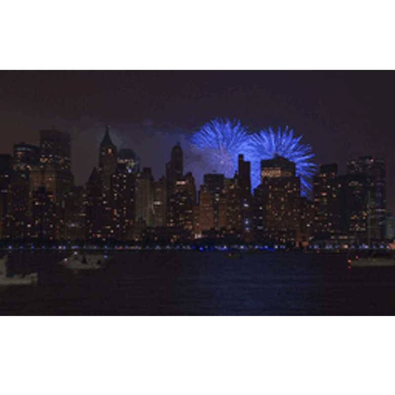 Scenic & Cityscapes Non-Wall Damaging Wall Decal, 29.5" H x 48" W
