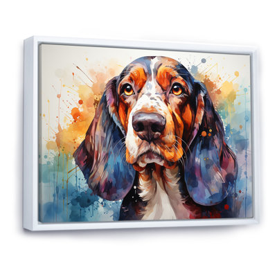 " Dog Basset Hound Beauty I "