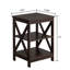 Table de bout avec rangement Caterina