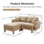 Canapé-lit 2 places Boucle Fabric-1119813017