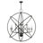 Lesperance 12 - Light Dimmable Globe Chandelier-200586039