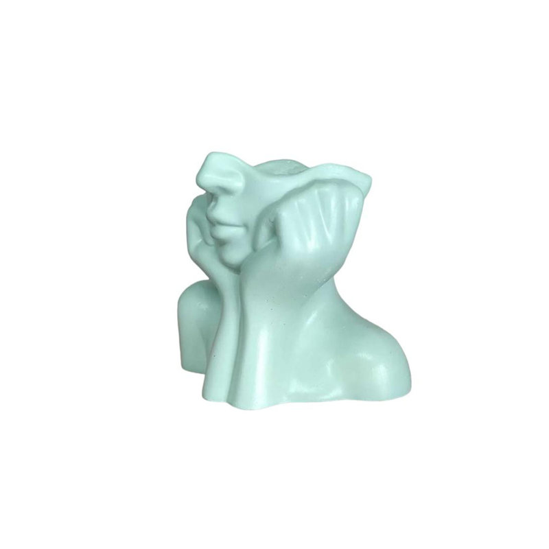 Élégant vase en céramique 7,5 po x 4,3 po x 6,3 po | 100% céramique de haute qualité, parfaite pour la décoration intérieure et les arrangements floraux | Design élégant et moderne, idéal pour le salon, le bureau ou le vestibule