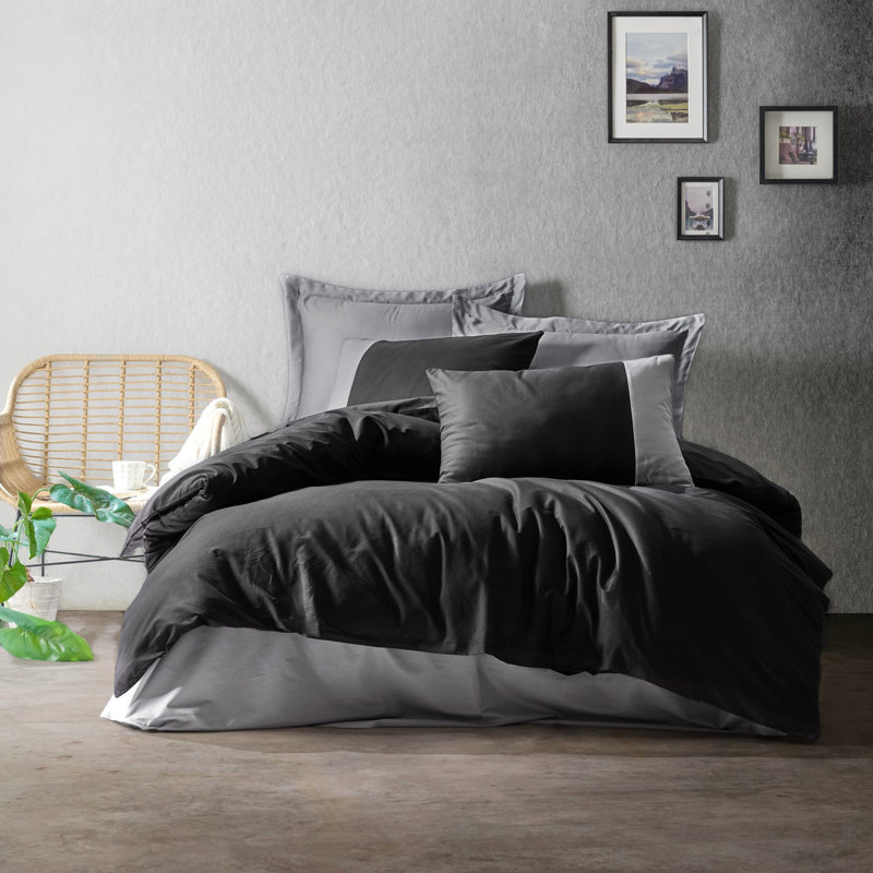 Ensemble de housse de couette Gentleman, Housse de couette de très grande taille + 1 drap
