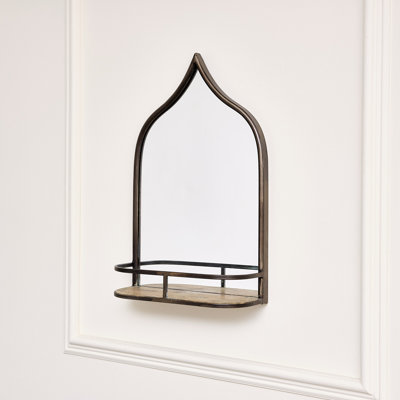 Abelardo Metal Wall Mirror