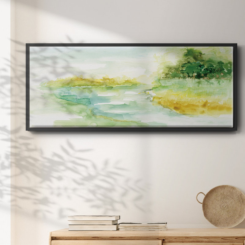 Dreamy Inlet- Framed Canvas