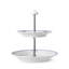 Princess Porcelain China 2 Tiered Stand