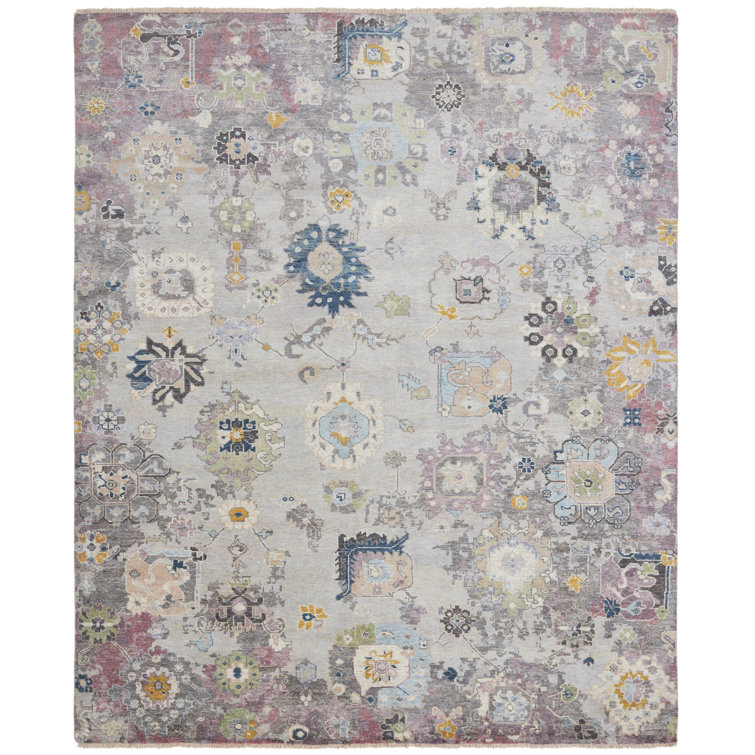 Heritage Bloom Hand Knotted Area Rug