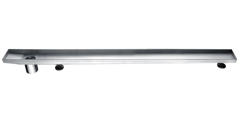 32" Shower Linear Drain Channel Side Hole (top grate not include)