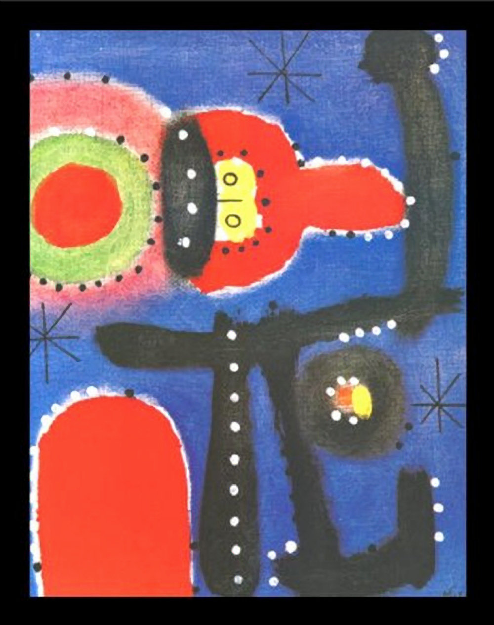 Joan Miro Portrait Art Game