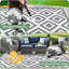 Machine Braided 180cm X 180cm Indoor / Outdoor Area Rug