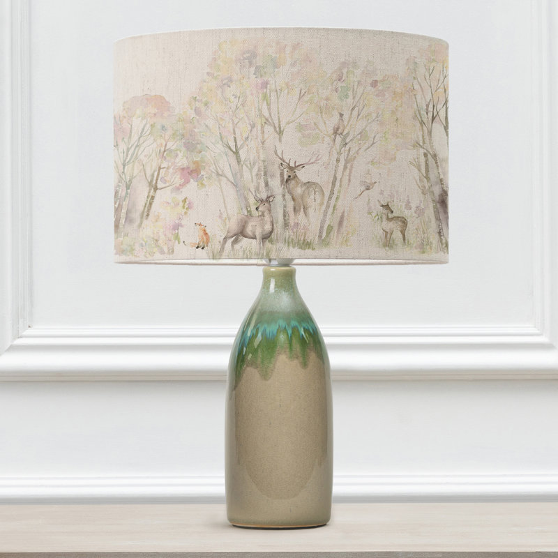 Enchanted Forest Ceramic Table Lamp
