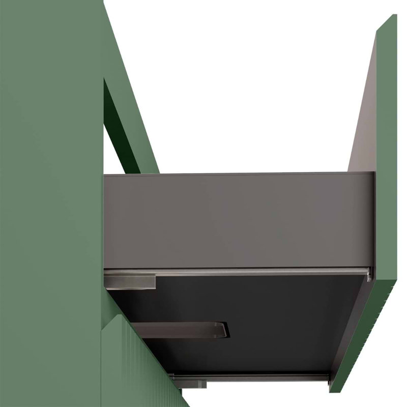 Prima Single Vanity, 42", Forest Green