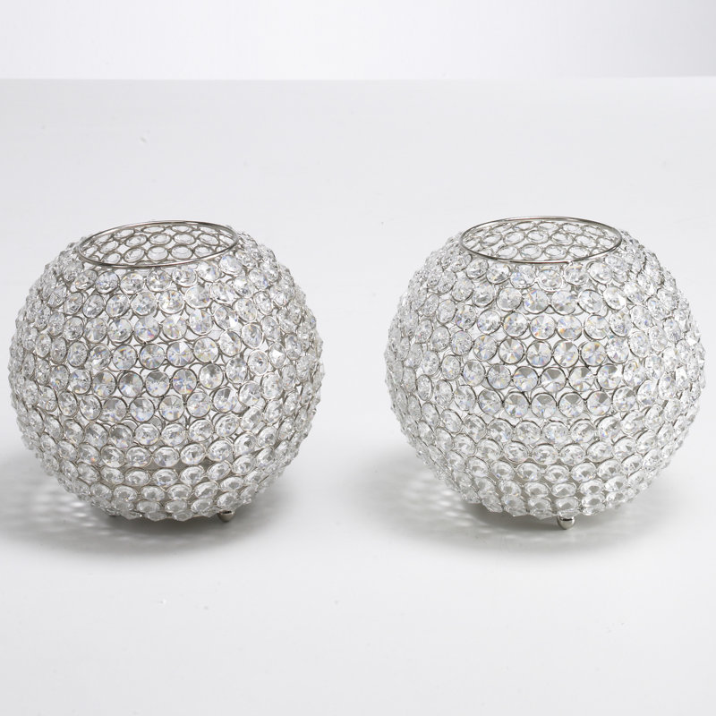 2 Piece Candlestick Set