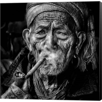 " Elderly Smoker " by Sergio Pandolfini