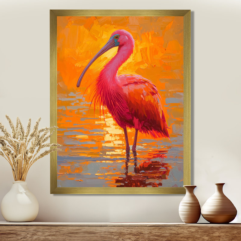 Aydriana - Animals Canvas Art Print, H 44 po x l 34 po, Reproduction encadrée d'une seule photo, Doré