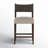 Lorretta Solid Wood Upholstered Low Back Stool-1046233263-1046427488-1014337423