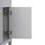 Meuble-lavabo moderne avec lavabo en céramique et grand rangement, rehaussant le style et la fonctionnalité de la salle de bain