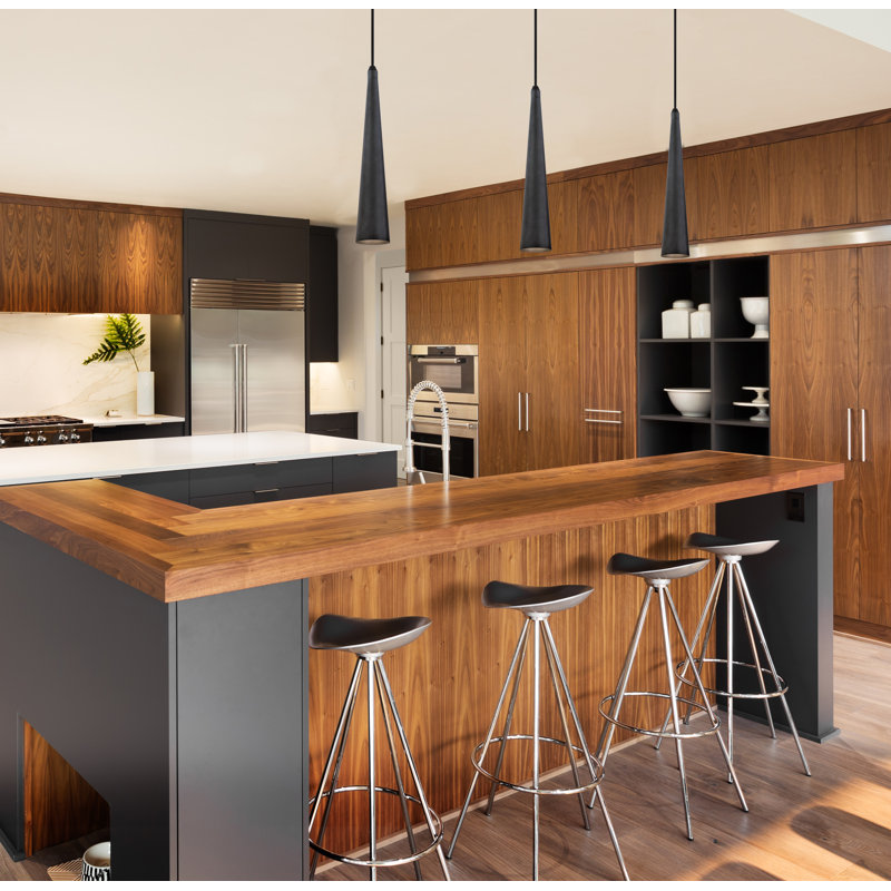 Chantsong 1 - Light Black LED Single Pendant
