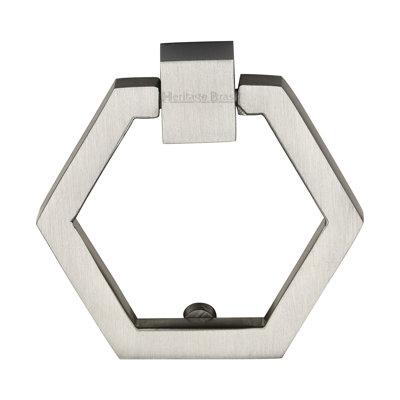 Heritage Brass Heritage Cabinet Drop Pull Hexagon Design