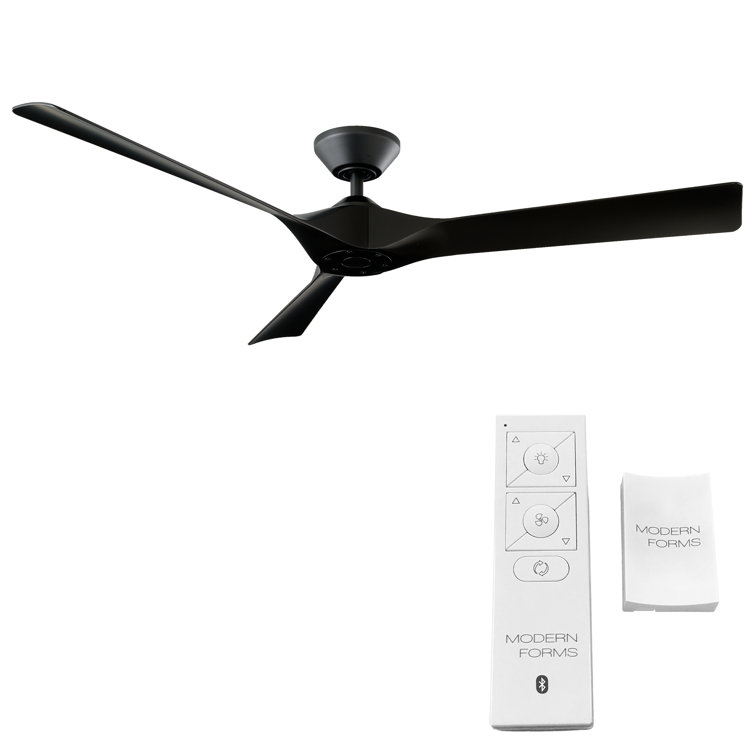 58" Torque 3 - Blade Outdoor/Indoor Smart Ceiling Fan with Remote Control Included, Works With Alexa and iOS or Android App