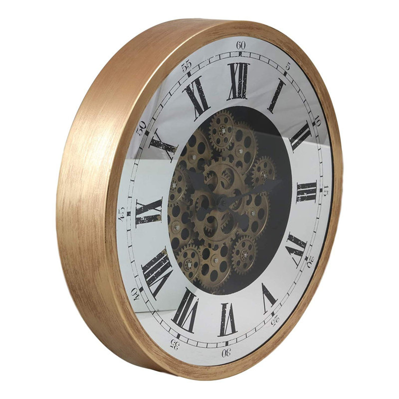 Emmanuel Metal Wall Clock