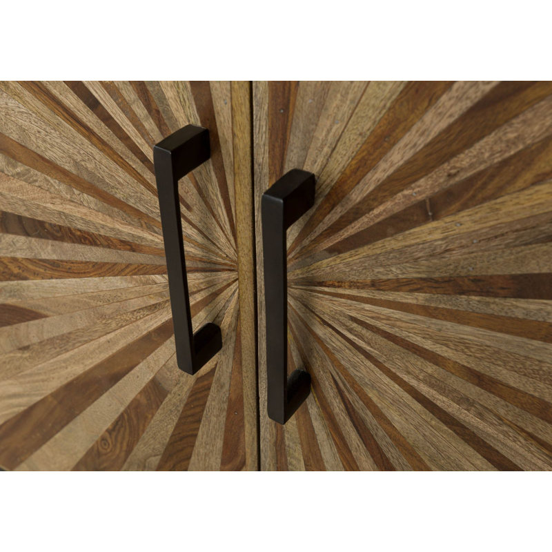 120cm Solid Wood Sideboard