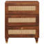 50cm W Solid Wood Bedside Table