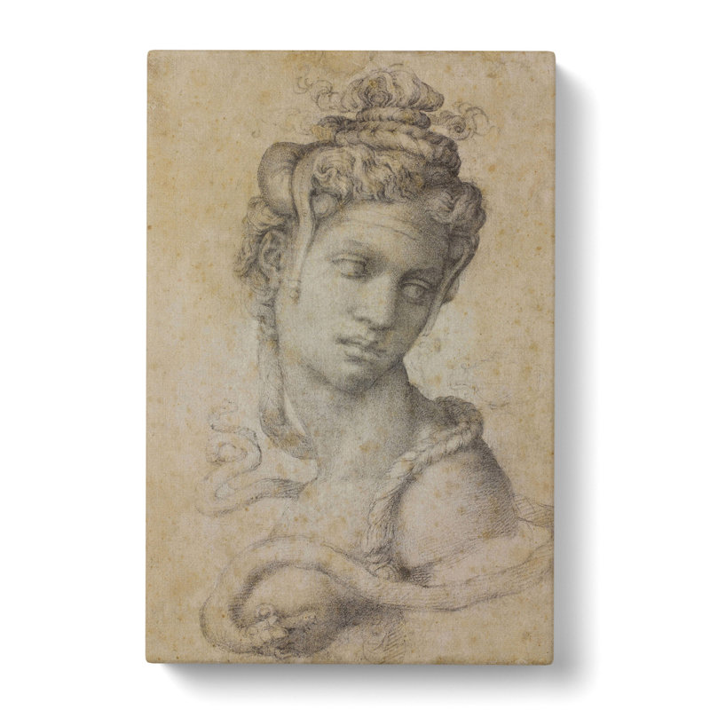 Cleopatra by Michelangelo - Wrapped Canvas Painting, 50cm H x 35cm W x 3cm D