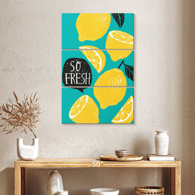Yarlin Fresh Lemons Typography