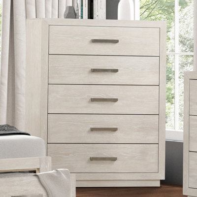 41.6" W Transitional Chest, Light Gray